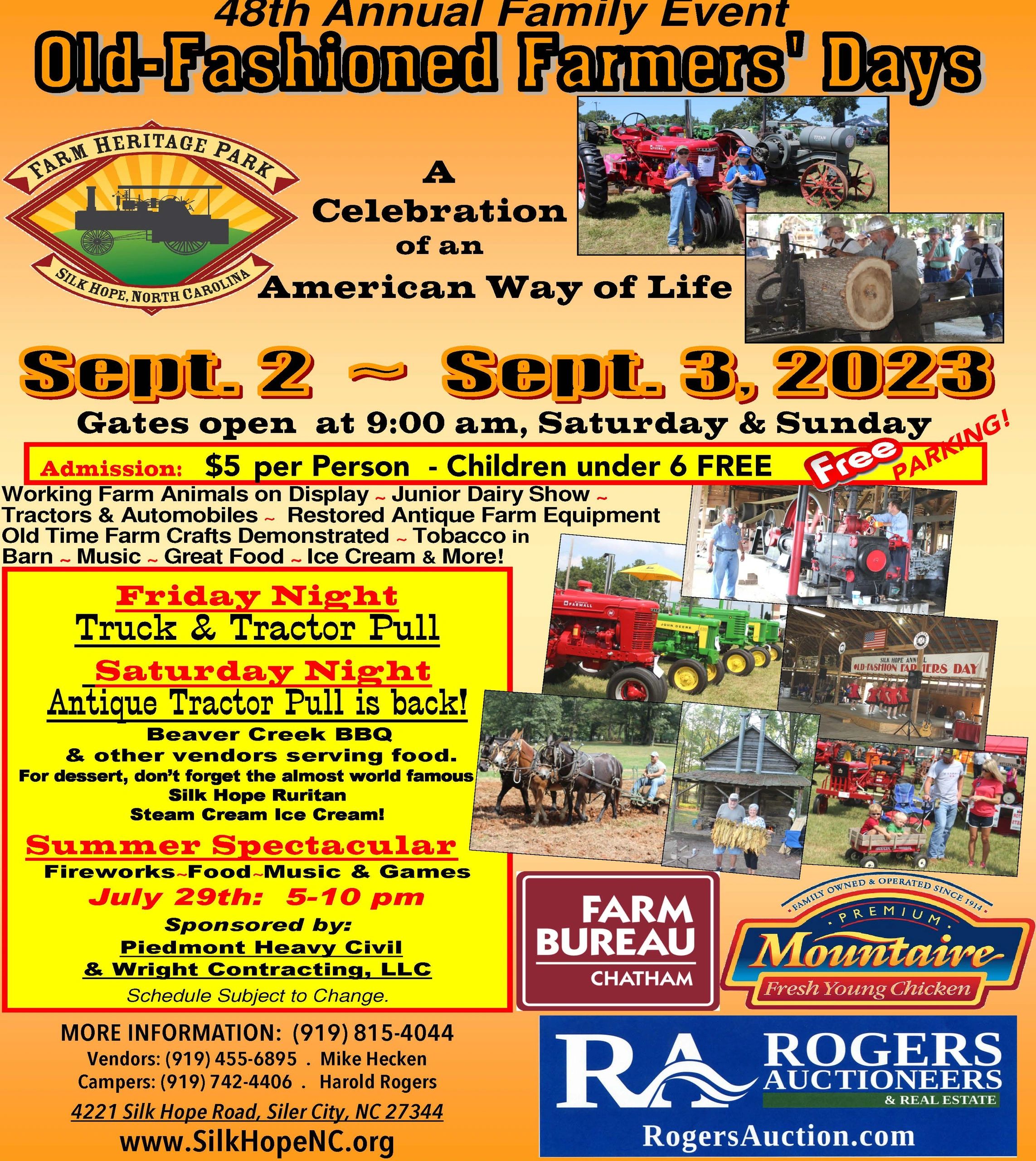 Silk Hope Ruritan Club Home